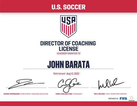 us soccer goalkeeper coaching license.